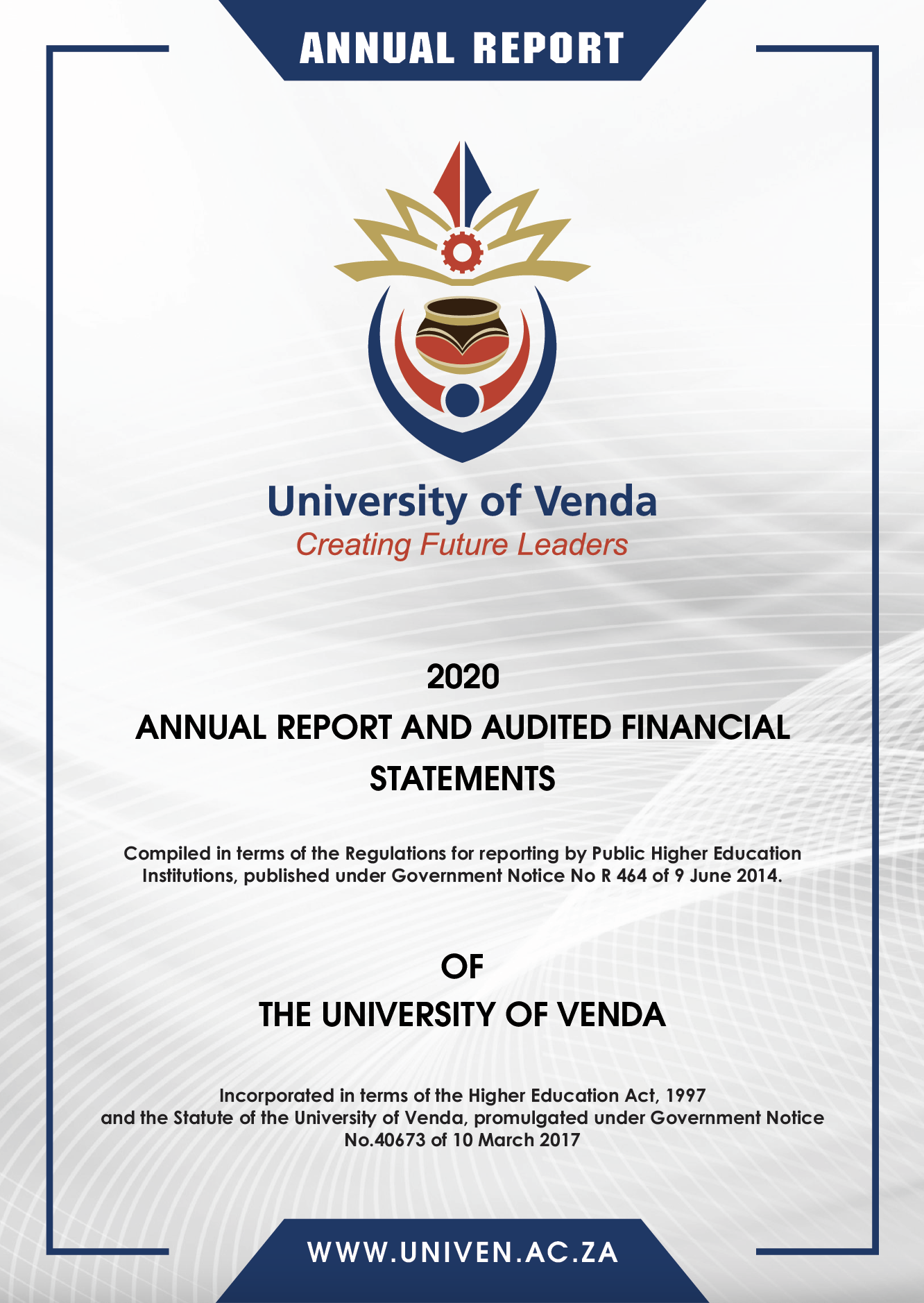 Annual Reports University Of Venda